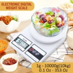 Digital Kitchen Weight Scale | 10 kg Capacity | Measures in g & oz | Without LED - Image 7