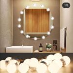 Dimmable LED Vanity Mirror Lights Kit – 10 LED Hollywood Style Bulbs for Makeup Dressing Table & Bathroom Mirror - Image 4