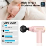 Professional Smart Percussion Massage Gun – High-Intensity Deep Tissue Muscle Massager With 4 Interchangeable Heads - Image 4