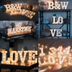 1pcs LED Alphabet Battery Operated All Led Letter A TO Z For Night Lights Wedding Birthday Party For Room and Decoration Using Without Electricity - A - Image 3