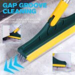 Broom Wiper 2 In 1 Dual Purpose Cleaning Tool With Strong Bristles And Built In Wiper Blade - Image 4