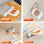 Foldable Desktop Mini Sponge Mop | Portable Wet & Dry Cleaning | Self‑Squeezing Mop for Kitchen, Bathroom, Car & Glass - Image 3