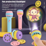 Children’s Slide Projector Torch With 4 Reels | Dinosaur & Animal Patterns | Bedtime Night Light | Educational Toy - Image 3
