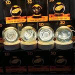 1 Pc USB LED Galaxy Crystal Ball Lamp | 3D Planet Moon Night Light | Bedroom & Party Home Decor | Kids Birthday Gift (Random Design)