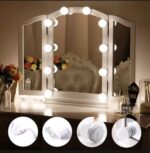 Dimmable LED Vanity Mirror Lights Kit – 10 LED Hollywood Style Bulbs for Makeup Dressing Table & Bathroom Mirror - Image 3