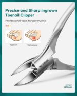 Premium Manicure & Pedicure Kit – Stainless Steel Nail Clippers Set with Grooming Tools for Hand, Foot & Facial Care – Travel Case Included ( 10 PCS Creative Smiley Nail Tool Set ) - Image 4