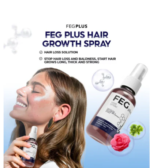 FEG Plus Hair And Beard Regrowth Spray Anti Hair Loss Formula With Minoxidil Redensyl And Natural Extracts - 50ML - Image 2