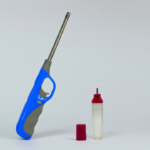 Electronic Refillable Gas Lighter for Kitchen, Stove, Candle, Camping, and Outdoor Use – Durable Butane Ignition with Easy Refill Design, Portable and Eco-Friendly Multipurpose Flame Lighter for Cooking, Grills, Fireplaces, and Travel (Random Color) - Image 2