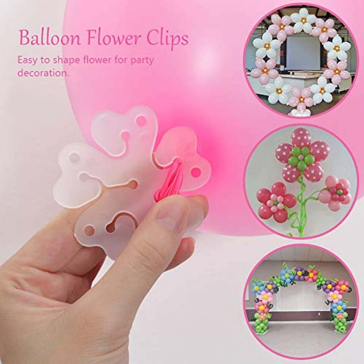 WhatsApp-Image-2023-11-15-at-1.55.30-PM Pack Of 10pcs Balloons Clip - Flower Stand Clip Holder for Balloons - Balloons Tie Holder Birthday Wedding Party Decoration - Image 1