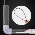 Stainless Steel Sink Wire | Drain Cleaner Wire Spring Sink Cleaning Stick (60cm)