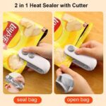 Portable Mini Sealer For Plastic Bags | Handheld Heat Sealing Machine - Image 3