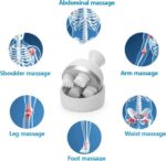 Electric Scalp Massager with 4 Tissue Kneading Nodes – Waterproof Handheld Head & Full Body Massager for Stress Relief - Image 5