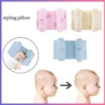Adjustable Newborn Baby Head Shaping Pillow | Prevents Flat Head | Soft & Comfortable Support ( Random Color and Design ) - Image 5