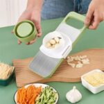 5in1 Vegetable Cutter | Multifunctional Stainless Steel Vegetable Cutter & Slicer | Kitchen Tool - Image 3