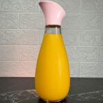 Turkish Style 1400 Ml Heavy Glass Bottle Elegant Durable Classic Design For Daily Use And Storage (Random Color Cap) - Image 2