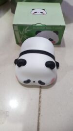 Cute Panda Silicone Night Light – Soft Touch LED Lamp for Kids Bedroom - Image 4