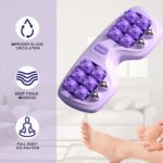 Roller Manual Foot Massager – Body Stress Buster & Accupressure Point Device for Foot & Leg Pain Relief (Random Color) - Image 2