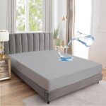 King Size Waterproof Mattress Cover | Breathable, Soft, Noiseless, And Dustproof Protection For Ultimate Bed Comfort And Hygiene (Random Color) - Image 4
