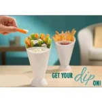French Fries Cup potato Fries Holder with ketchup Holder for Sauce (Random Color ) - Image 3
