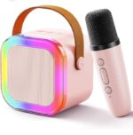 K12 Portable Speaker With Mic | Karaoke Microphone With Speaker | Portable Wireless Bluetooth Speaker - Image 3