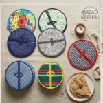 Roti Chapati Cotton Cover Bag With Round Zip Opening Keeps Rotti Fresh And Warm ( Random Design And Colour ) - Image 2