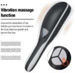 Rechargeable Electric Hair Growth Comb with Steam Spray & Red/Blue LED Therapy – Scalp Massage Anti Hair Fall Brush with 3 Vibration Modes - Image 3