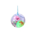 (pack of 6)Glowing Ball Toy - Super Led Water Ball Size 65mm - Glowing Elastic Ball Kids Toy Gift - Image 4
