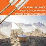 Portable Laundry Rope Clothesline – Adjustable Clothes Drying Line with Hooks | Strong & Durable for Indoor & Outdoor Use - Image 4