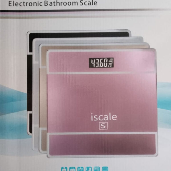 180kg Digital Body Weight Scale Precision Electronic Weighing Machine High Accuracy Cell Operated Bathroom And Personal Health Scale - With Cell (Random Color)