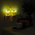 Mushroom Night Light Dusk To Dawn Sensor LED Night Lights Flower Lamp Bedroom Baby Room Lamps For Kids Gifts - Image 3
