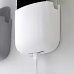 1 Pcs U Shape Wall Mounted Mobile And Remote Holder | Wall Mounted Storage Case for Remote, Toothbrush, Mobile Phone Plug Holder | Multifunctional Storage Holder (random color) - Image 4