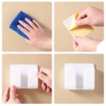 1 pcs Multifunction Mobile Phone Charging Hanging Holder, double-sided adhesive ( white colour ) - Image 2