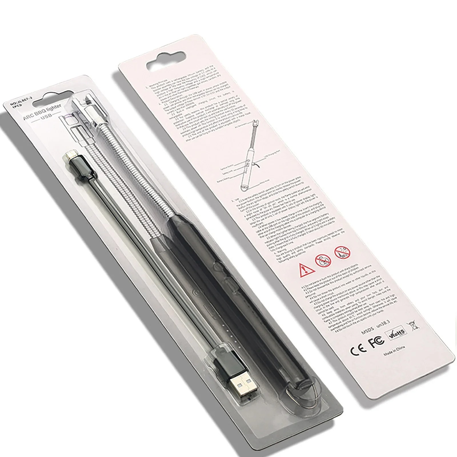 WhatsApp-Image-2025-09-04-at-12.42.45-PM-2 360° Outdoor Kitchen Lighter – USB Rechargeable Portable Electronic Arc Lighter with Flexible Neck, Safety Lock, Windproof & Eco-Friendly Design for Candles & Gas Stoves - Image 1