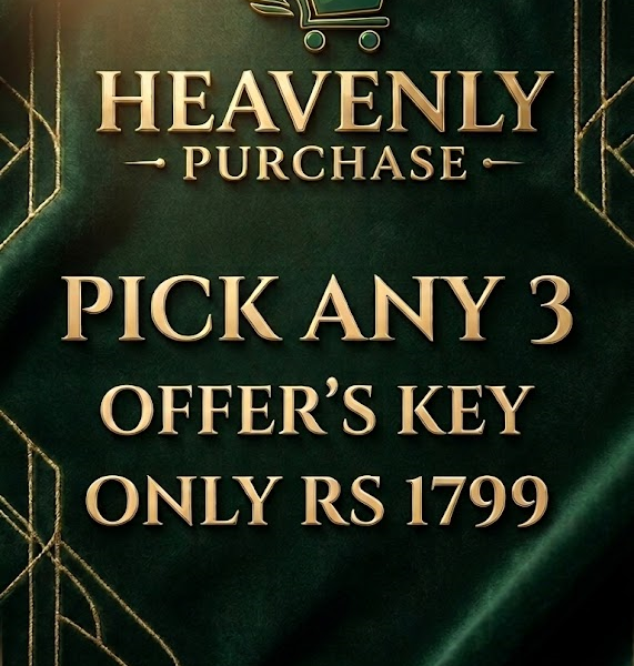 Pick Any 3 Offer ✨ONLY RS 1799